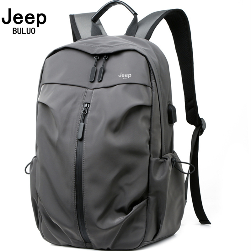 Women'S Jeep Bags - JEEP BULUO ยี่ห้อขนาดใหญ่ความจุกระเป๋าเป้สะพายหลังสำหรับบุรุษและสตรี Packsack Rucksack 15.6