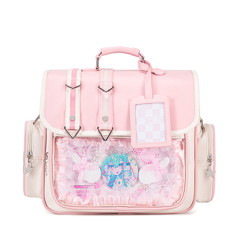 Women'S Japanese Bags - กระเป๋านักเรียนญี่ปุ่น กระเป๋าหนังสือแบบถือสำหรับเด็กผู้หญิง กระเป๋าเป้สะพายหลังน่ารัก กระเป๋าเครื่องแบบ JK กระเป๋า