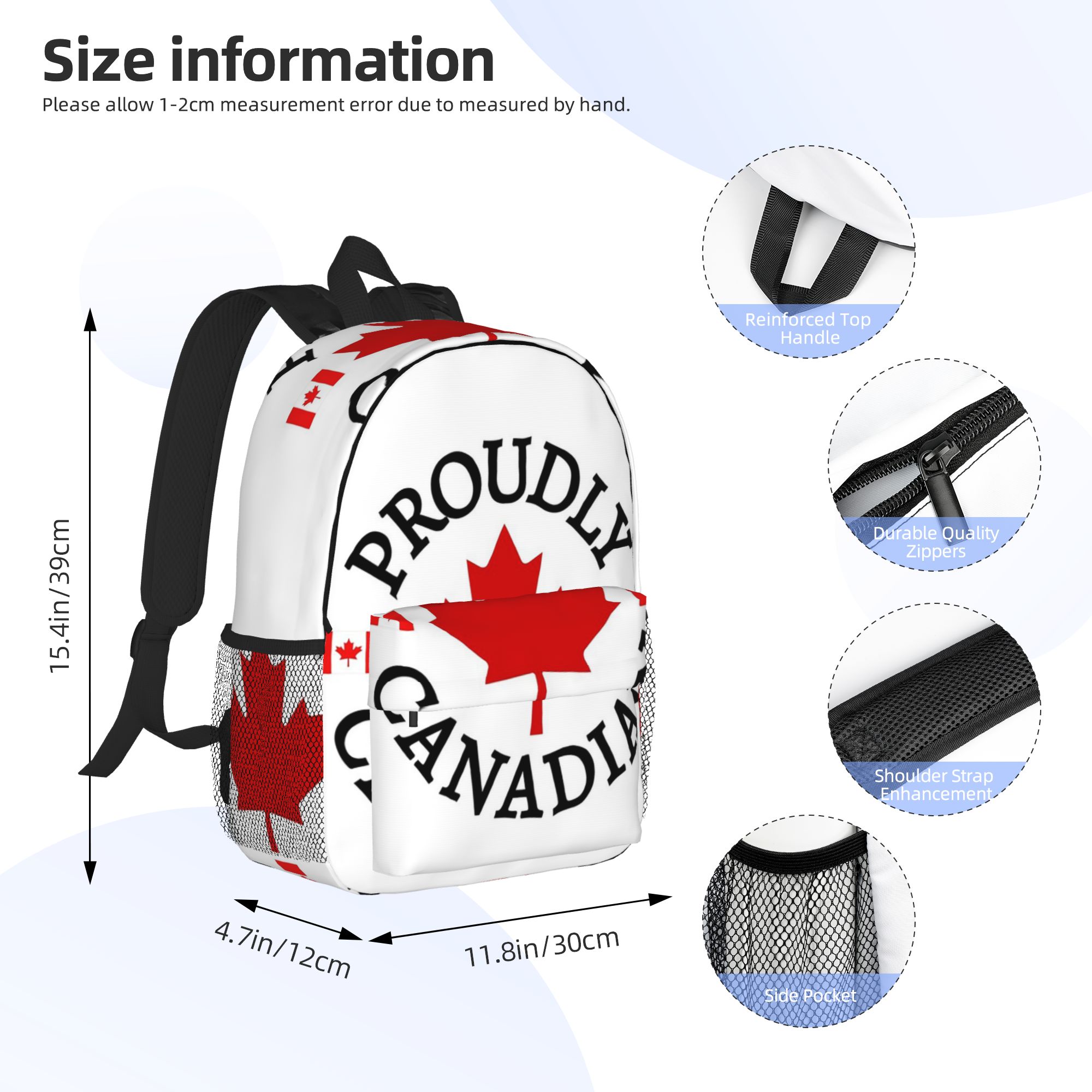 ภูมิใจเป็นชาวแคนาดาด้วยลายใบเม - Women Bags Canada บทวิจารณ์และราคา