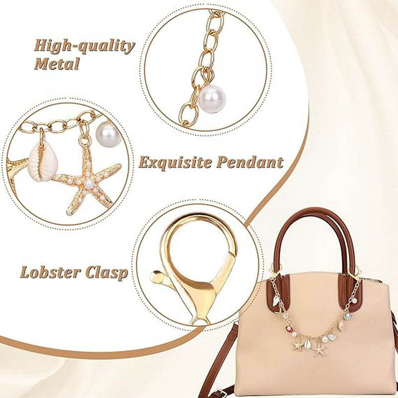 กระเป๋า Charms สําหรับกระเป๋าถ - Women Bags Golden บทวิจารณ์และราคา