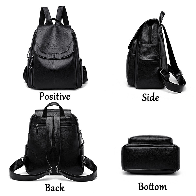 กระเป๋าเป้หนังแท้สไตล์วินเทจสำ - Women'S Vegan Bags บทวิจารณ์และราคา