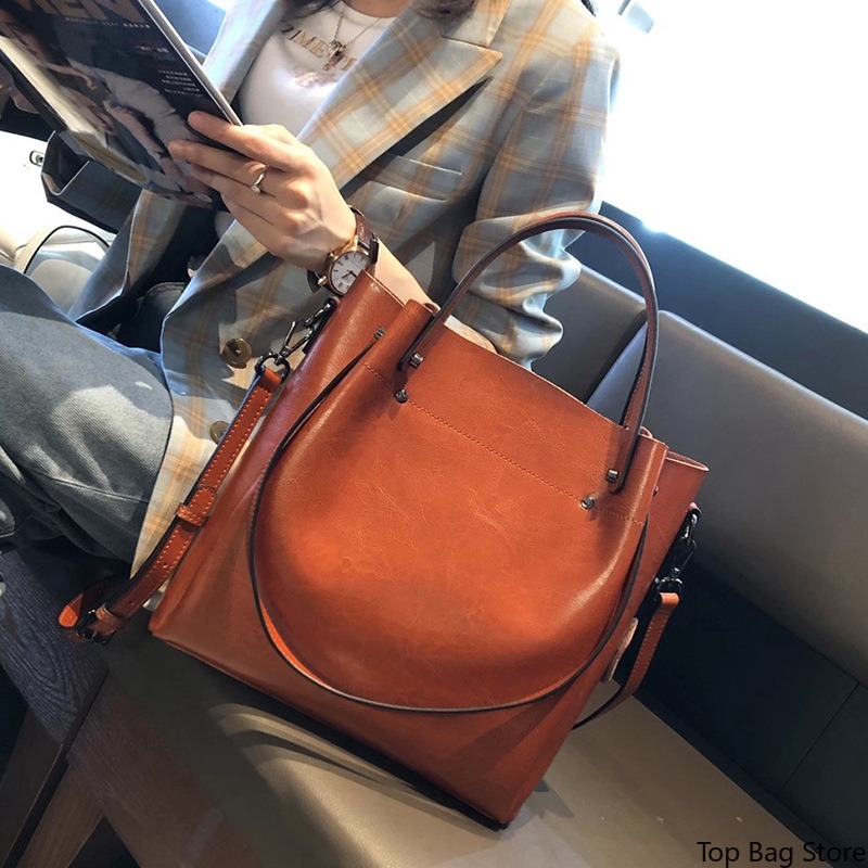 กระเป๋าถือหนังวัวแท้สำหรับผู้ห - Top Handle Structured บทวิจารณ์และราคา