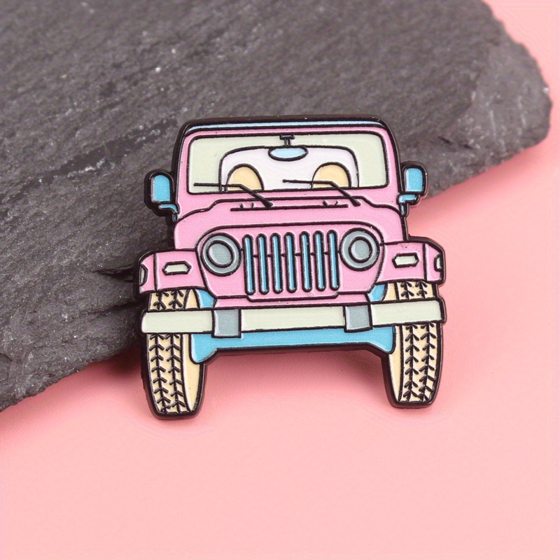 เข็มกลัดเคลือบการ์ตูนรถจี๊ปสีช - Women'S Jeep Bags บทวิจารณ์และราคา