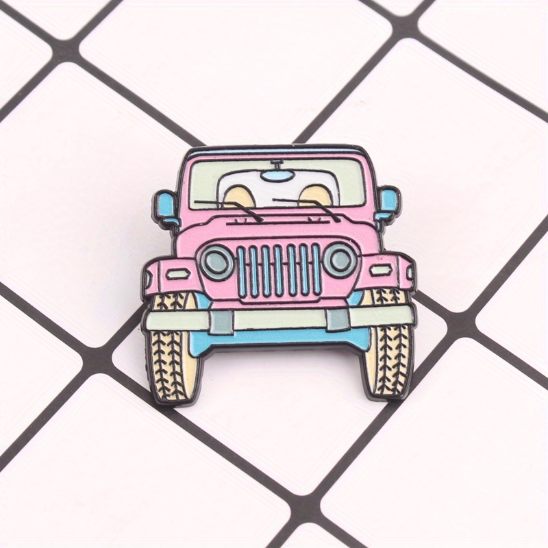 เข็มกลัดเคลือบการ์ตูนรถจี๊ปสีช - Women'S Jeep Bags บทวิจารณ์และราคา