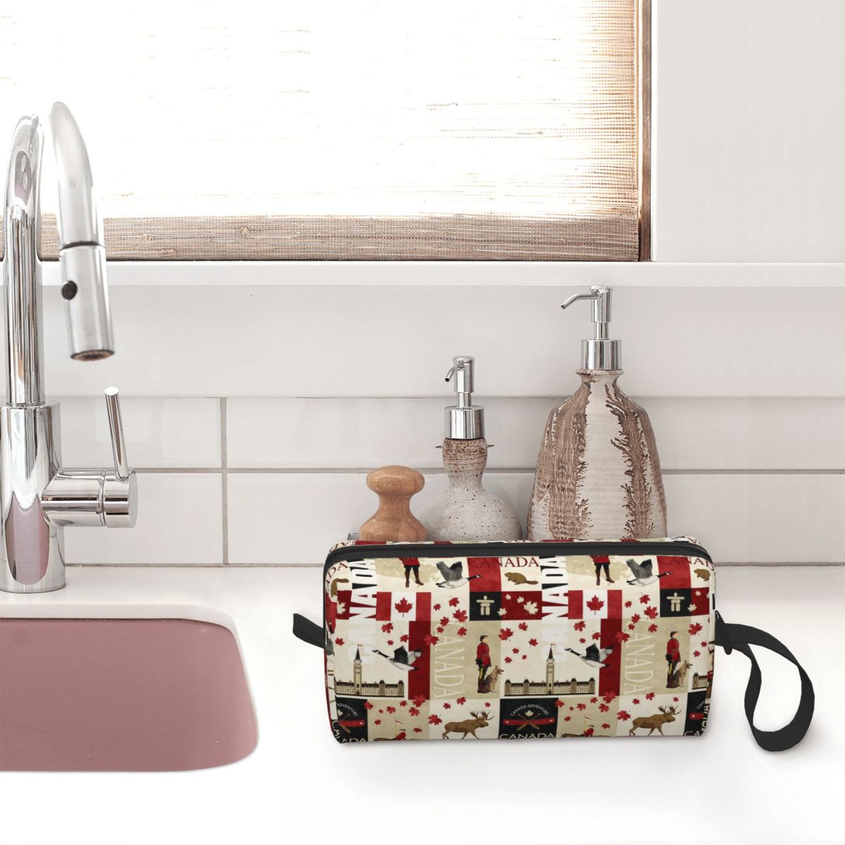 กล่องใส่ดินสอธงชาติแคนาดา สำหร - Women Bags Canada บทวิจารณ์และราคา