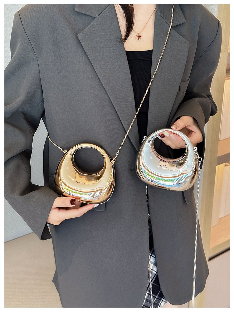กระเป๋าถือและกระเป๋าสะพายไหล่ข - Women Bags Golden บทวิจารณ์และราคา