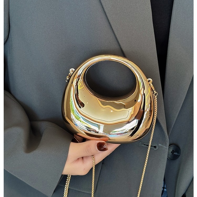 กระเป๋าถือและกระเป๋าสะพายไหล่ข - Women Bags Golden บทวิจารณ์และราคา