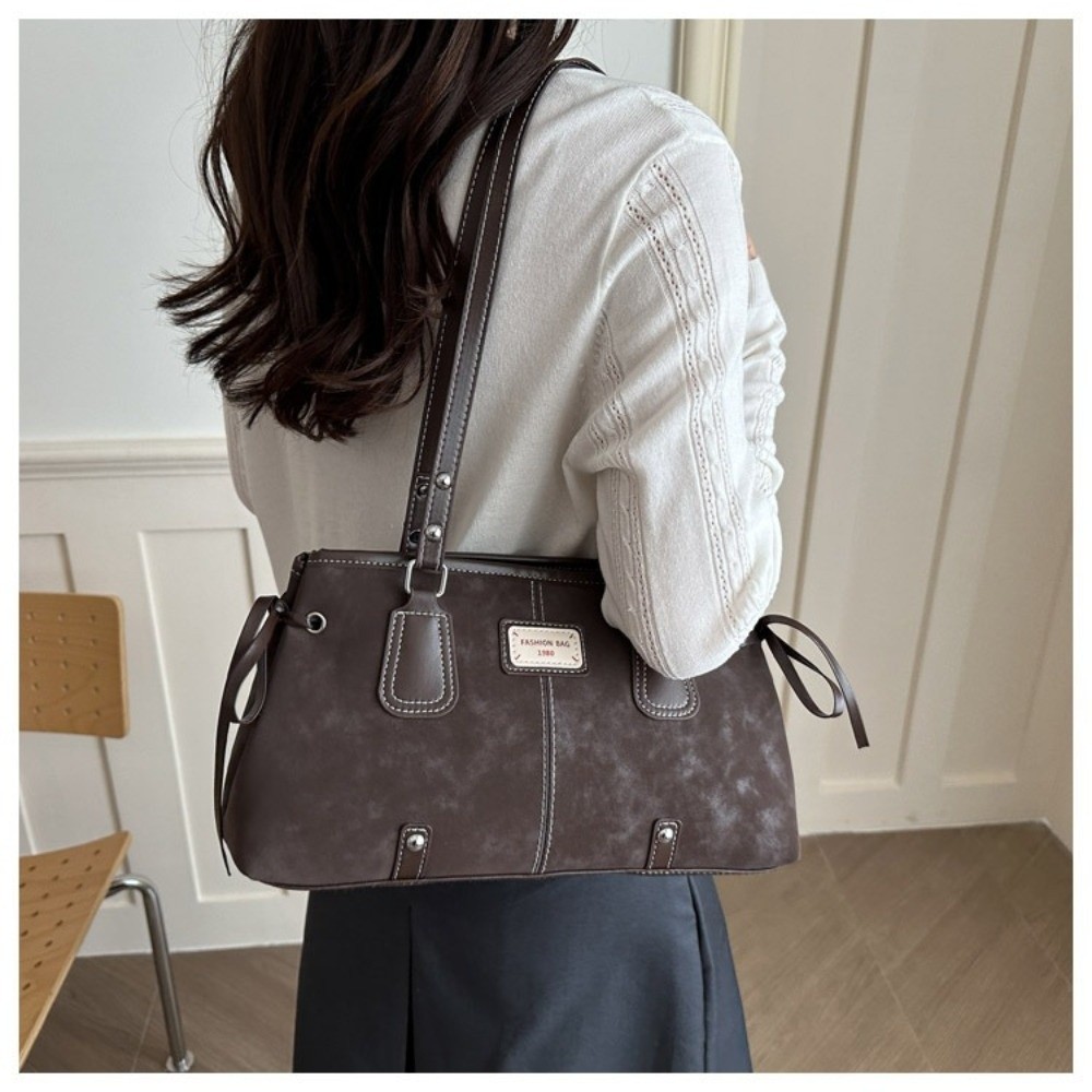 กระเป๋าถือหนังเทียมสไตล์มินิมอ - Top Handle Structured บทวิจารณ์และราคา