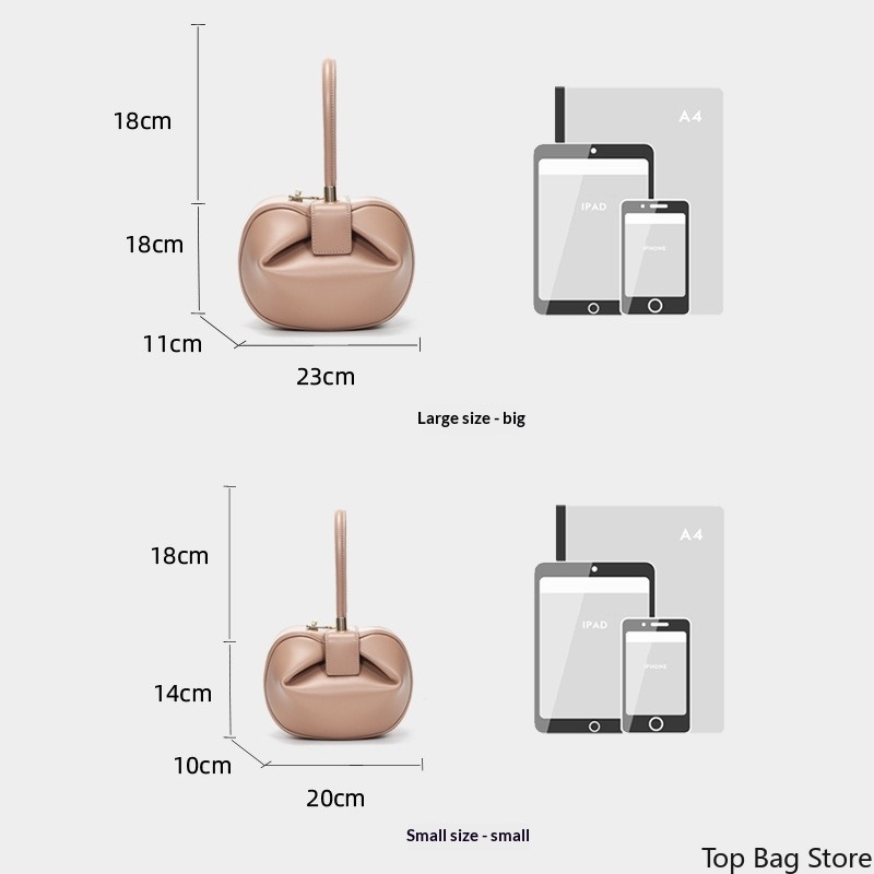 กระเป๋าถือผู้หญิงหนังแท้ทรงหรู - Top Handle Structured บทวิจารณ์และราคา