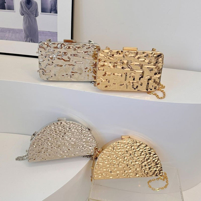 Luxury Golden Eveningกระเป๋าสํ - Women Bags Golden บทวิจารณ์และราคา