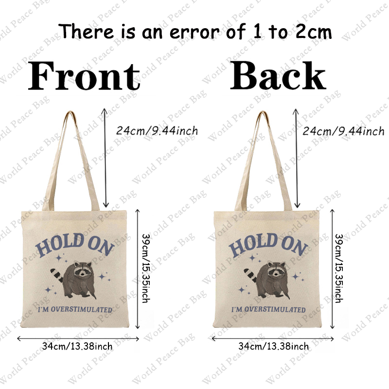 กระเป๋าถือลายแรคคูนสุดฮา 1 ใบ  - Women Bags Offers บทวิจารณ์และราคา