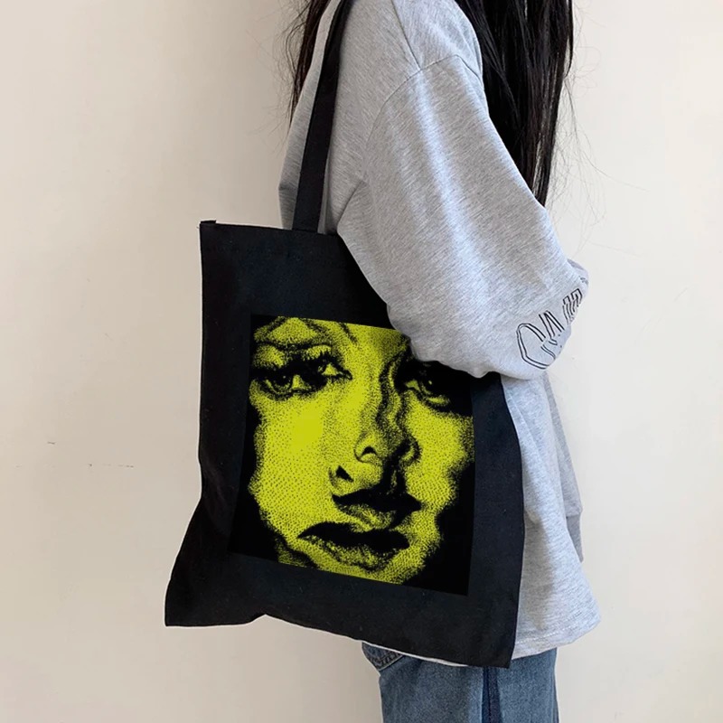 กระเป๋าผ้าแคนวาสลายสยองขวัญสำห - Women'S Vegan Bags บทวิจารณ์และราคา