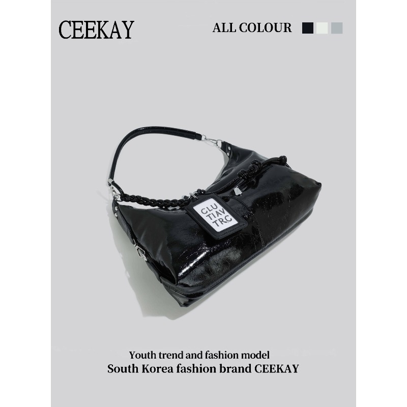 กระเป๋าโฮโบหนังเงา CEEKAY รุ่น - Women Bags 2026 Trends บทวิจารณ์และราคา