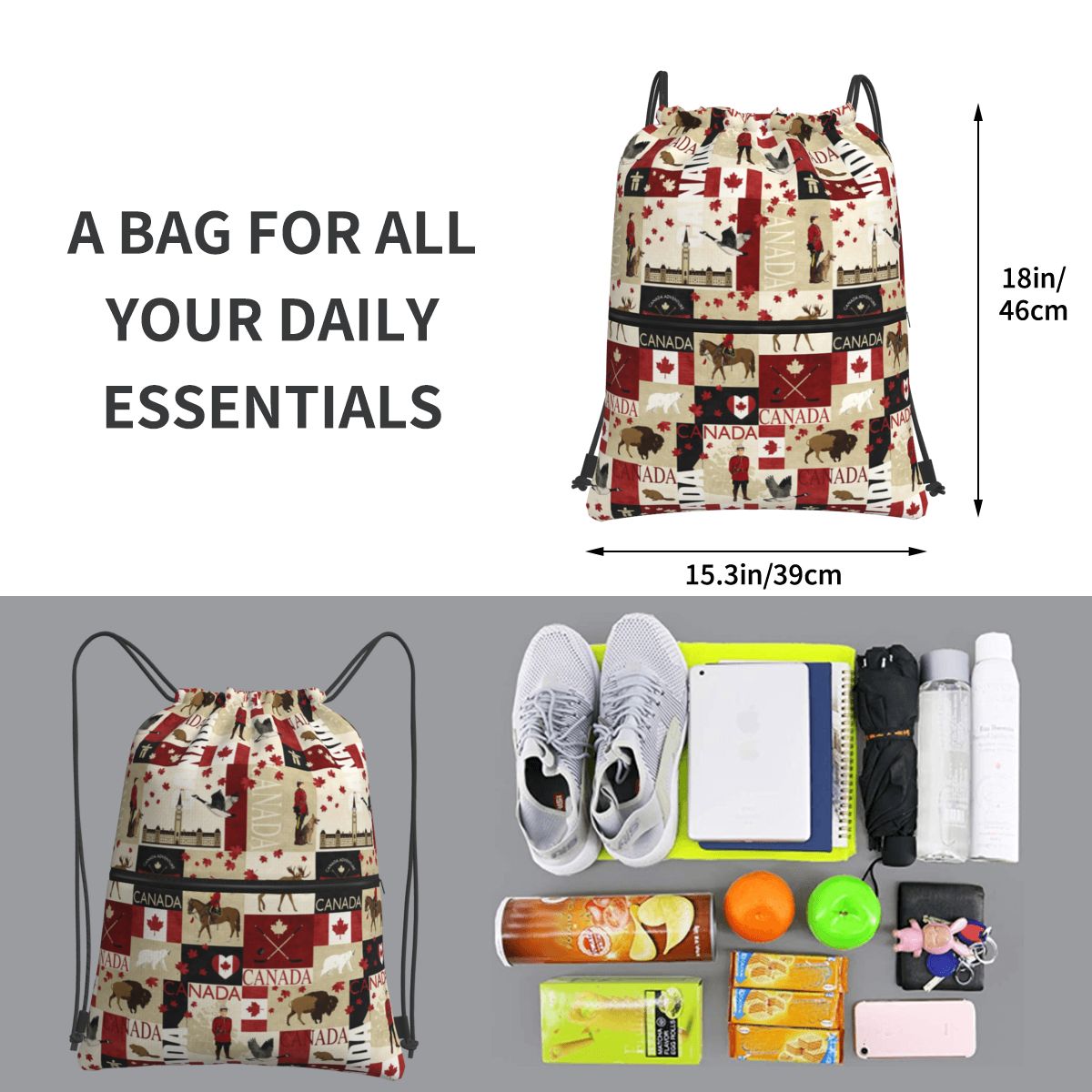 ธงชาติแคนาดา กระเป๋าเป้สะพายหล - Women Bags Canada บทวิจารณ์และราคา