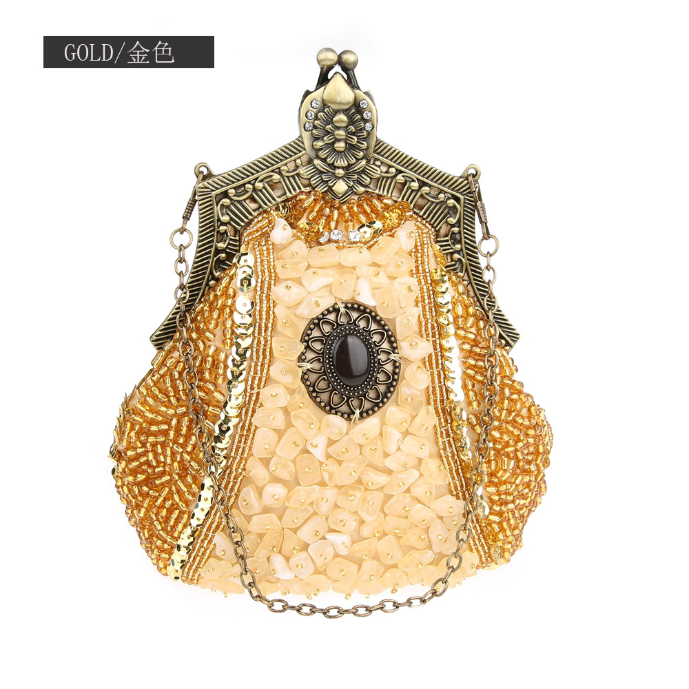 กระเป๋าถือคลัทช์ประดับลูกปัดเล - Women Bags Offers บทวิจารณ์และราคา