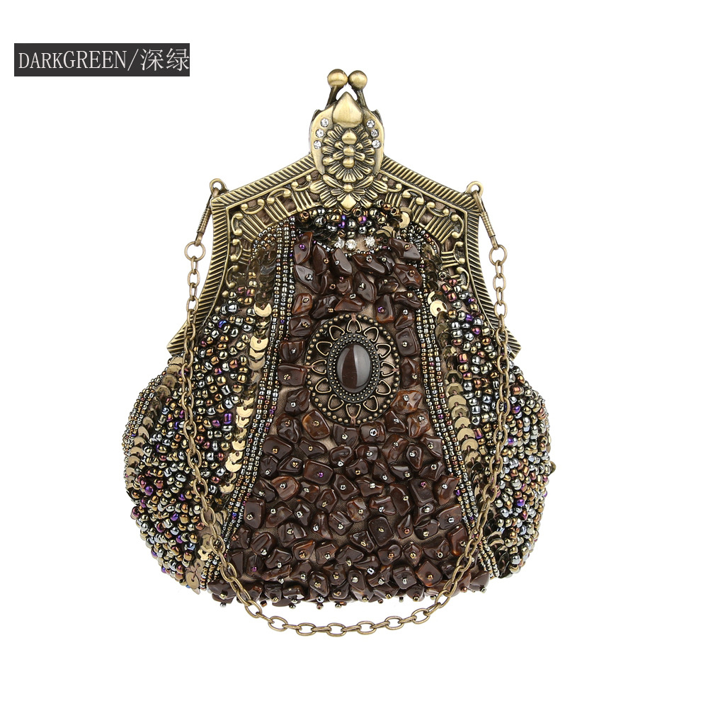 กระเป๋าถือคลัทช์ประดับลูกปัดเล - Women Bags Offers บทวิจารณ์และราคา